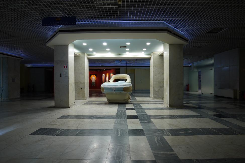 Anna Uddenberg, Dom Depot, 2018, installation view, 6th Athens Biennale 2018 ANTI, photo by Nysos Vasilopoulos